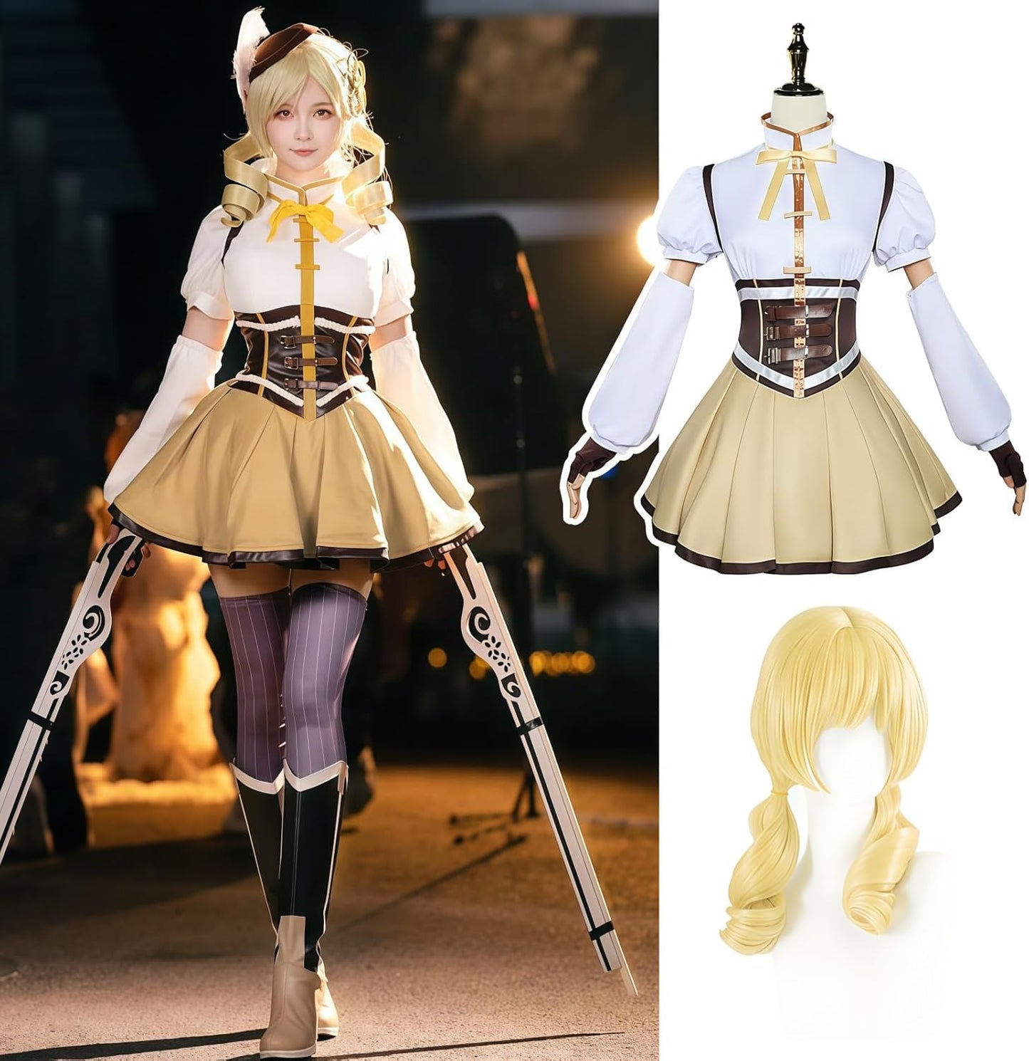Madoka Magica Cosplay Costume Madoka Kagami Homura Mami Sayaka Sakura Anko Magical Girl Madoka Magica Cosplay Costume Adult Use Cultural Festival Event Disguise Magical Girl Madoka Magica