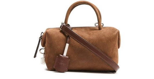 MAX MARA Holdall suede handbag - Image 1