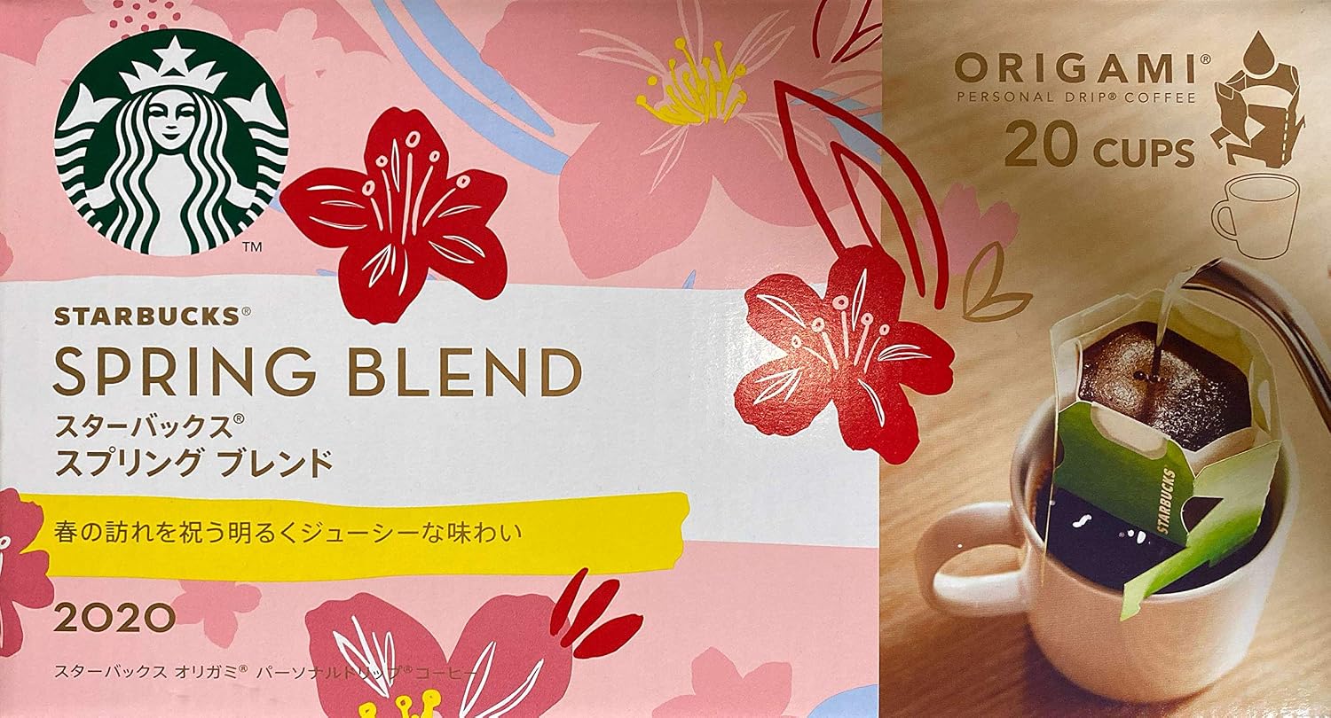 Starbucks Origami(R) Personal Drip(R) Coffee Spring Blend, 20 Bags