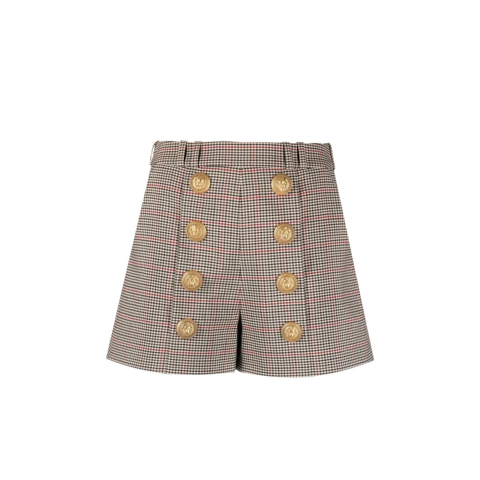 Balmain Houndstoothショーツ - Image 1