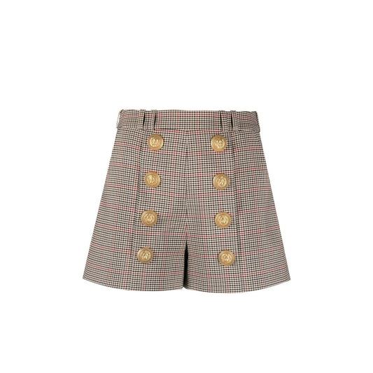 Balmain Houndstoothショーツ - Image 1