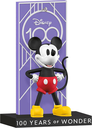 Hallmark Keepsake Adorno de Navidad 2023, Disney 100 años de Wonder Mickey Mouse, exclusivo de Amazon