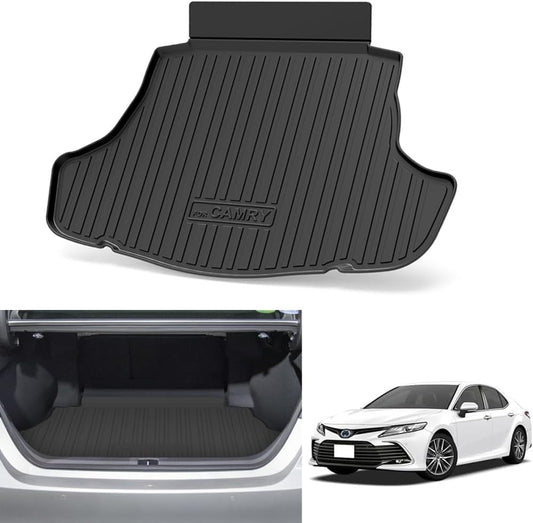 Toyota Camry 70 Series Cargo Mat Accessories Vehicle Specific Design Trunk Mat Luggage Mat Stain Prevention Anti-Slip Scratch 3D Floor Mat Interior 3D Luggage Tray Protective Parts Easy