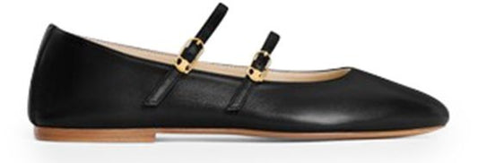 Celine ballerinas double strap in lambskin - Image 1
