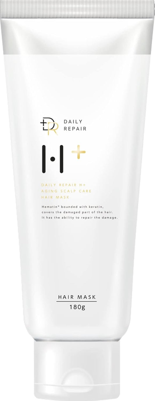DRH+ Hair Mask, Hematin, 6.3 oz (180 g), Damage Repair, Citrus Floral Scent