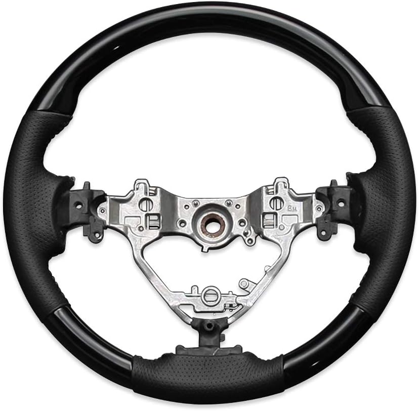 Genuine Replacement Steering NOAH/VOXY Noah/Boxy 80 Series Harrier 60 Series Normal Type Handle Custom Parts (Piano Black)