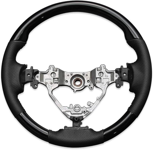 Genuine Replacement Steering NOAH/VOXY Noah/Boxy 80 Series Harrier 60 Series Normal Type Handle Custom Parts (Piano Black)