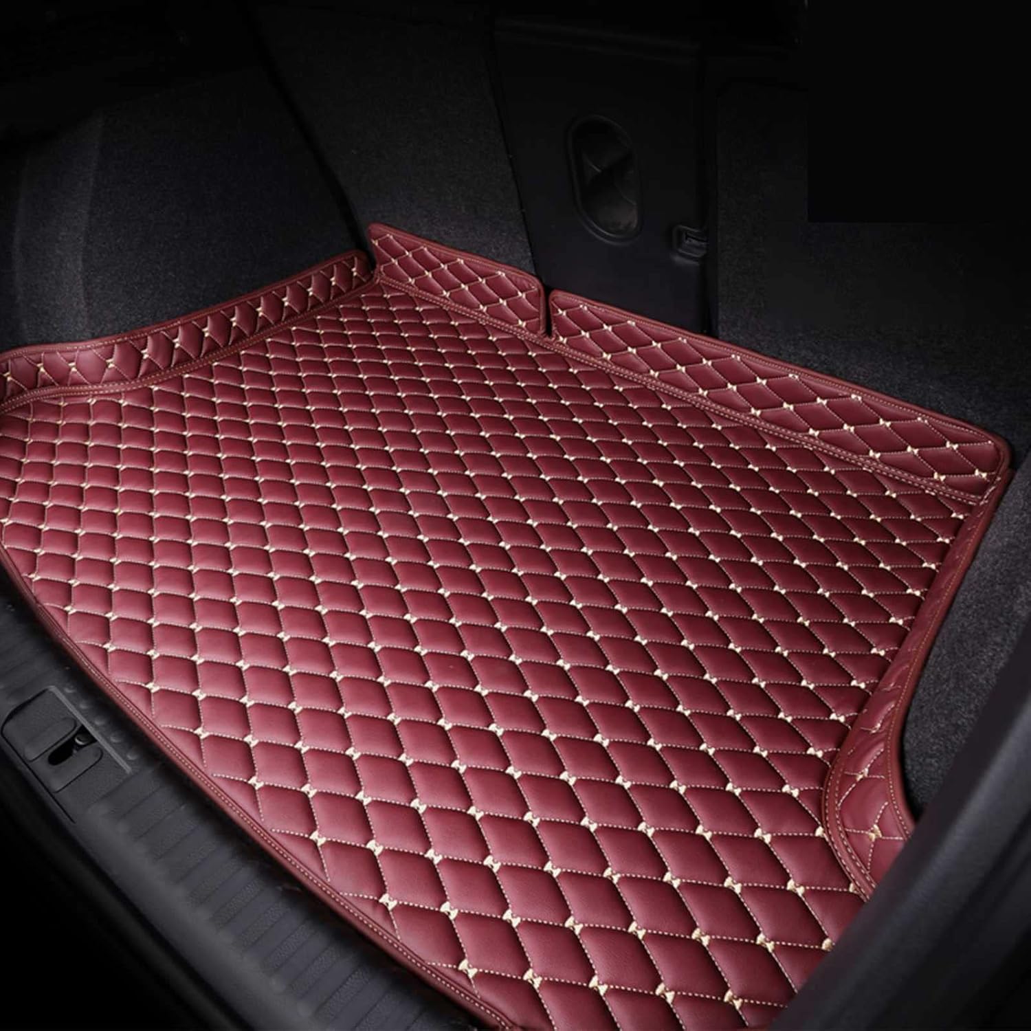 Compatible Toyota Camry AX70 Series H29.7 - Current Trunk Mat, 3D Cargo Mat, Designed for Vehicles, Luggage Mat, XPE, Leather Material, Car Trunk Floor Mat, Scratch Resistant, Custom Cargo Mat,