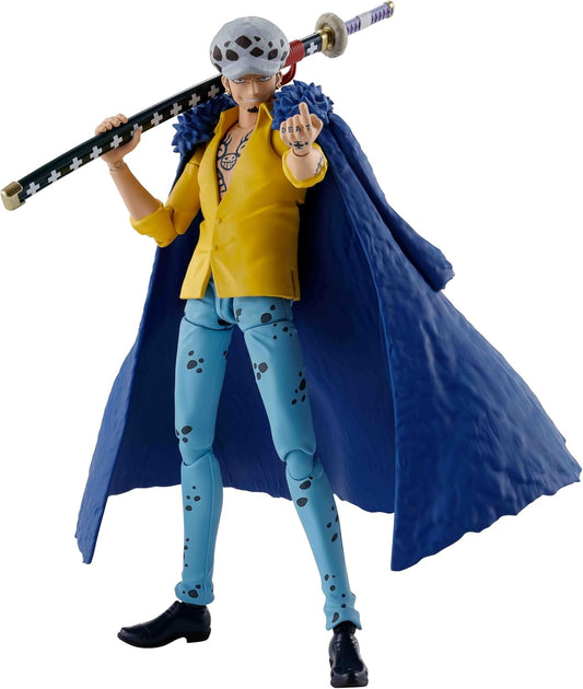 S.H. Figuarts ONE PIECE Trafalgar Law - Onigashima Invasion - Approx. 6.3 inches (160 mm), PVC & ABS Pre-painted Action Figure
