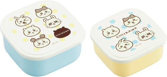 OSK Bento Box Sealing Container 2-Piece Set 910ml Chiikawa CKW No.5 Made in Japan Antibacterial SSP-22