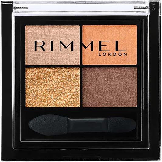 RIMMEL Eye Shadow Palette (Brevet Yebe) Wonder Ever Eye Shadow #004 Shining Orange 1 Piece (x1)