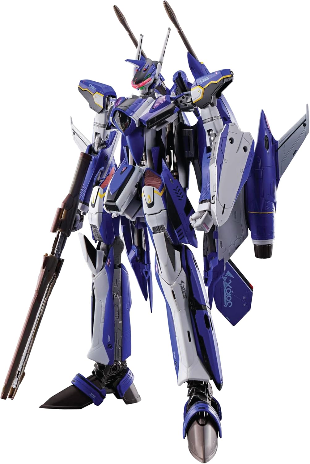 TAMASHII NATIONS DX Super Alloy Movie Version Macross Delta Absolute LIVE!!!!!! YF-29 Durandal Valkyrie (Maximilian Jenius Machine) Full Set Pack, Approx. 8.7 inches (220 mm) ABS & Die Cast