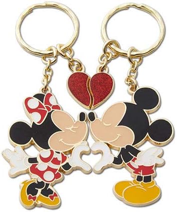Mickey & Minnie Matching Keychains, Disney, Souvenir (Tokyo Disney Resort Exclusive)