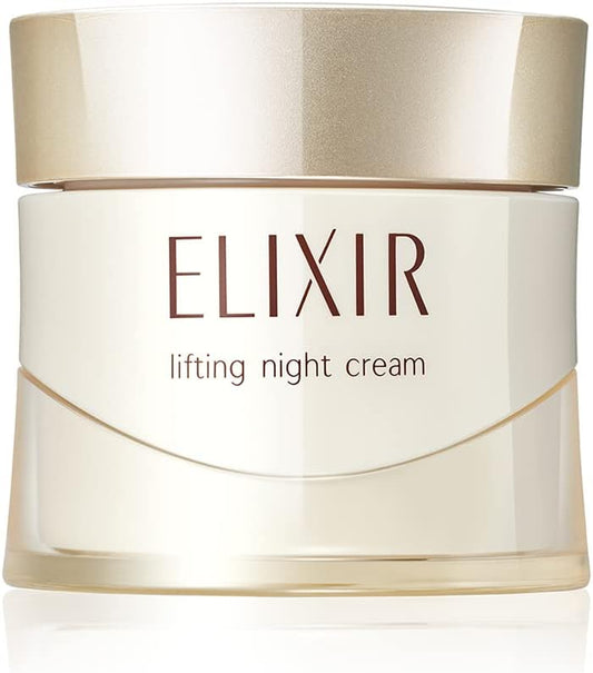 ELIXIR SUPERIEUR Lift Night Cream W 1.4 oz (40 g) Night Care Cream, For Night, Moisturizing, Hari, Aging Care, Shiseido