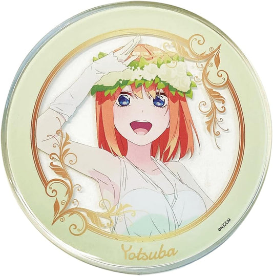 The Movie "The Quintuplets" PVC Coaster 4 Leaves