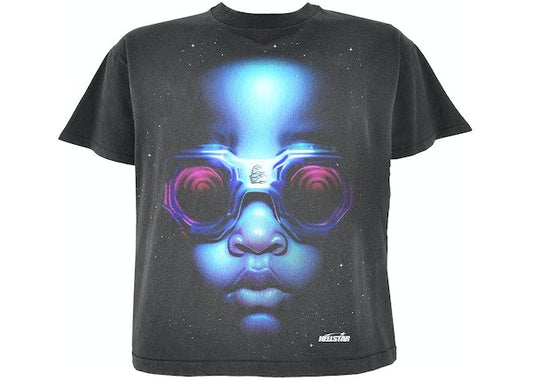 HELLSTAR 'GOGGLES' BLACK TEE