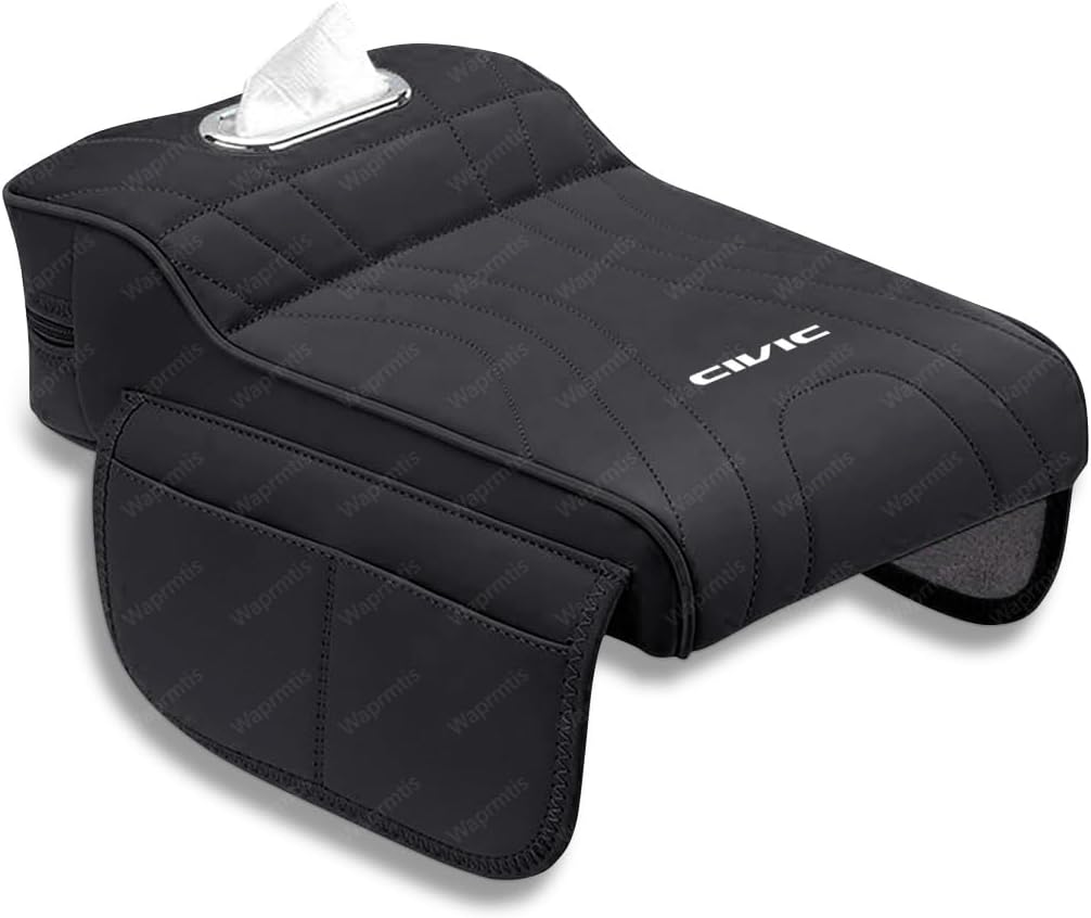 Honda Civic Armrest, Car Console Box, Cushion, Console Armrest, Civic 11th Generation, FL1 FL4 FL5 FL Series, CIVIC Car Armrest, Console Box Pad, Hand Mount, Convenient, Universal, Easy to Wear