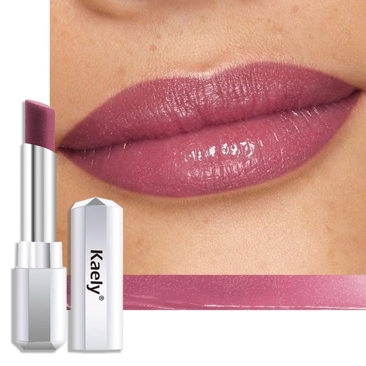Kaely Lápiz Labial Tintado Bálsamo Labial de Mahoma Miel, Lápiz Labial de Brillo Hidratante para Labios Secos de Mujeres, Bálsamo Labial Nutritivo Brillante Lápiz Labial Tinta Maquillaje, Ligero