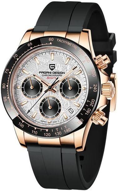 PAGANI DESIGN PD-1664, Meteorite/Rose Gold (2022)