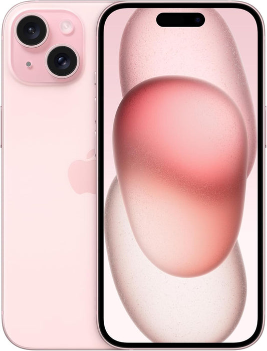 [Refurbished] Apple iPhone 15 128GB Pink SIM Free 5G Compatible (Refurbished)