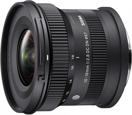Sigma Sigma Fujifilm X-Mount 10-18mm F2.8 DC DN Zoom Wide Angle APS-C Contemporary Mirrorless Only