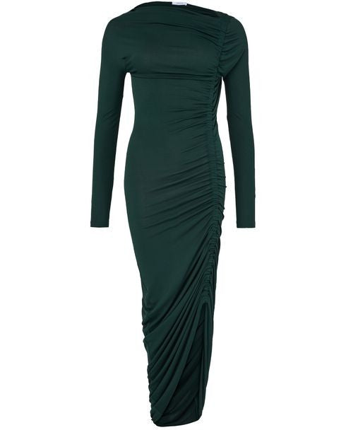 FERRAGAMO Crepe light jersey midi dress - Image 1