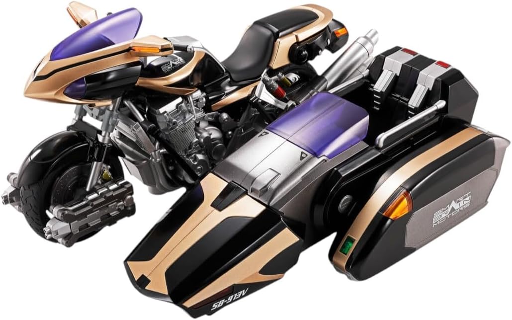 Tamashi Nations S.H Figuarts Kamen Rider 555 Side Basher, Approx. 8.3 inches (210 mm), PC & PVC & Die-Cast Painted Action Figure