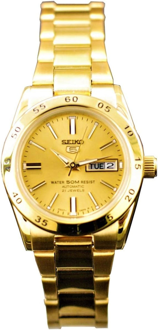 [セイコー] 腕時計 SEIKO5 オートマチック Gold Dial SYMG44K1 レディース [並行輸入]