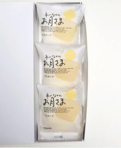 Okazaki City Exclusive, Famous Paper Bag Included, Set of 3, Candy, Serving Favors, Souvenirs, Homecoming, Custard Cream is trapped in a fluffy steamed castella