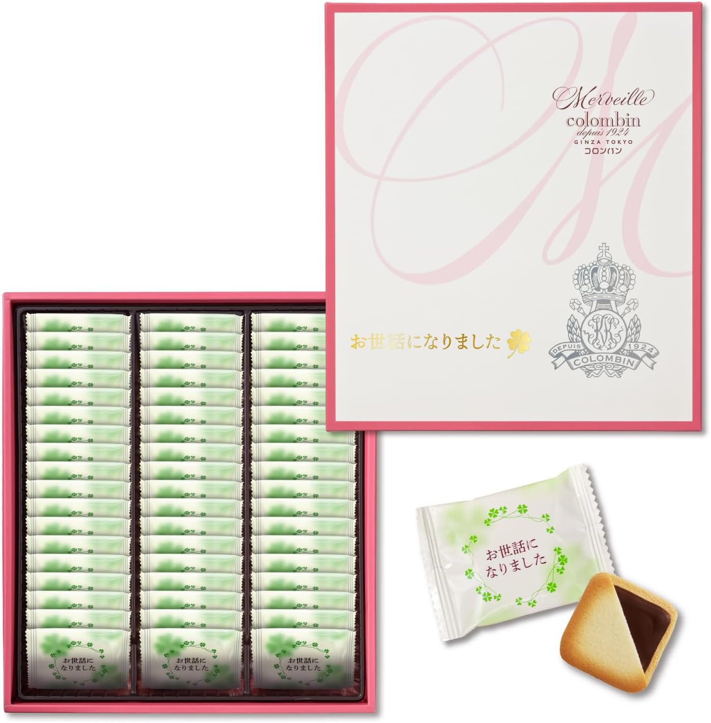 【Exclusive】 Colonban Merveille Cookie Thank You 54 Pack