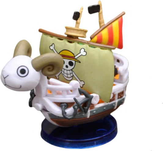 Pirate Ship Figure, Collection Doll, Figurine, Base, Decorative, Lightweight, Moe Goods, Cute, Birthday Gift, Popular, Toy, Car Decoration, Tabletop, Unofficial (2) [Parallel Import]