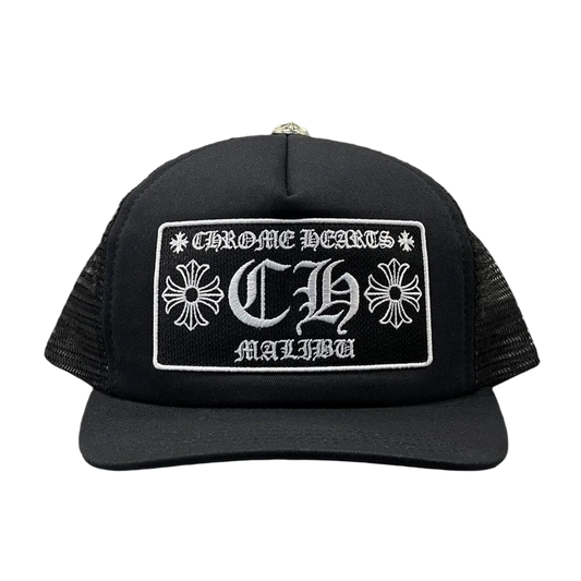 CHROME HEARTS 'MALIBU' TRUCKER HAT