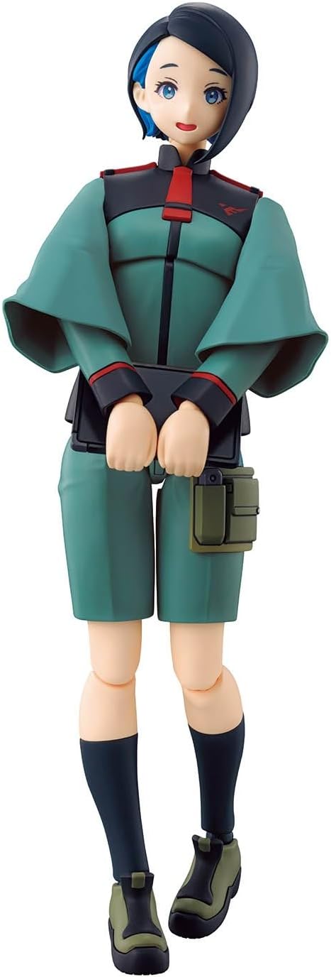 Bandai Spirits Figure-Rise Standard, Mobile Suit Gundam, Mercury Witch Nika Nanaura, Color-coded Plastic Model