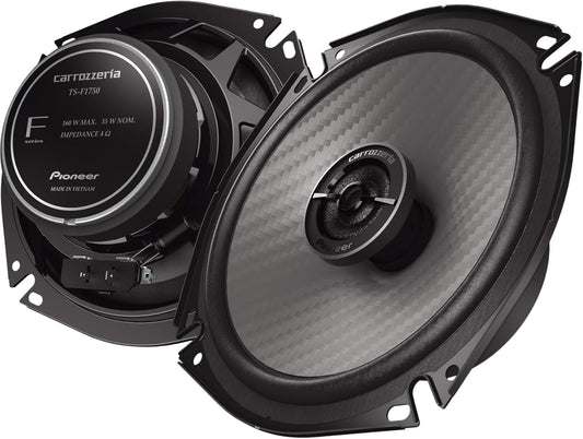 Pioneer Speaker TS-F1750 17cm Custom Fit Coaxial 2-Way High Resolution Compatible Carrozzeria