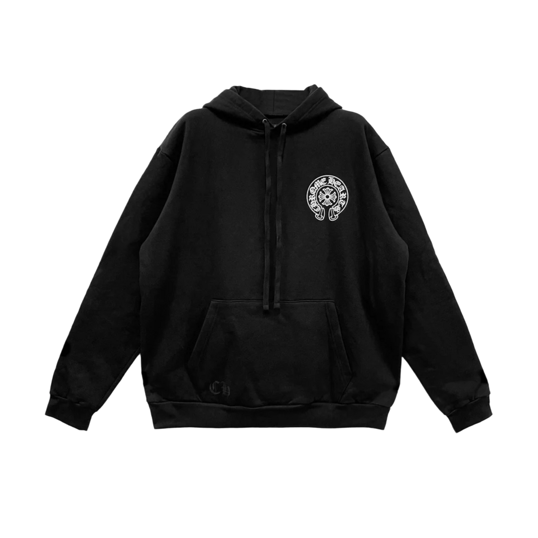 CHROME HEARTS 'OSAKA' HORSESHOE PULLOVER HOODIE