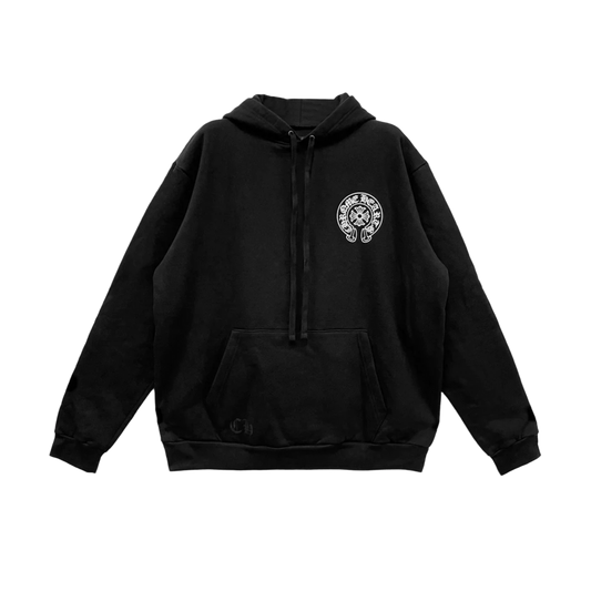 CHROME HEARTS 'OSAKA' HORSESHOE PULLOVER HOODIE