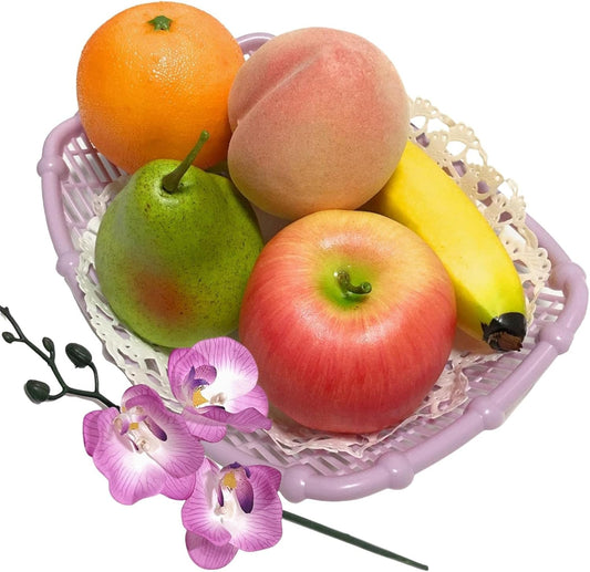 3world SW1017 Food Sample, Fruit, Flower Basket, Basket, Display, Buddhist Altar, Serving