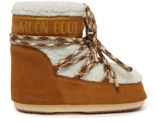 MOON BOOT アイコン Low シアリング製 アンクルブーツ - Image 1