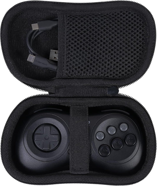 （ケースのみの販売）8Bitdo M30/NEOGEO Bluetooth ゲーミングコントローラー ポータブル専用収納ケース，ブラック-co2CREA