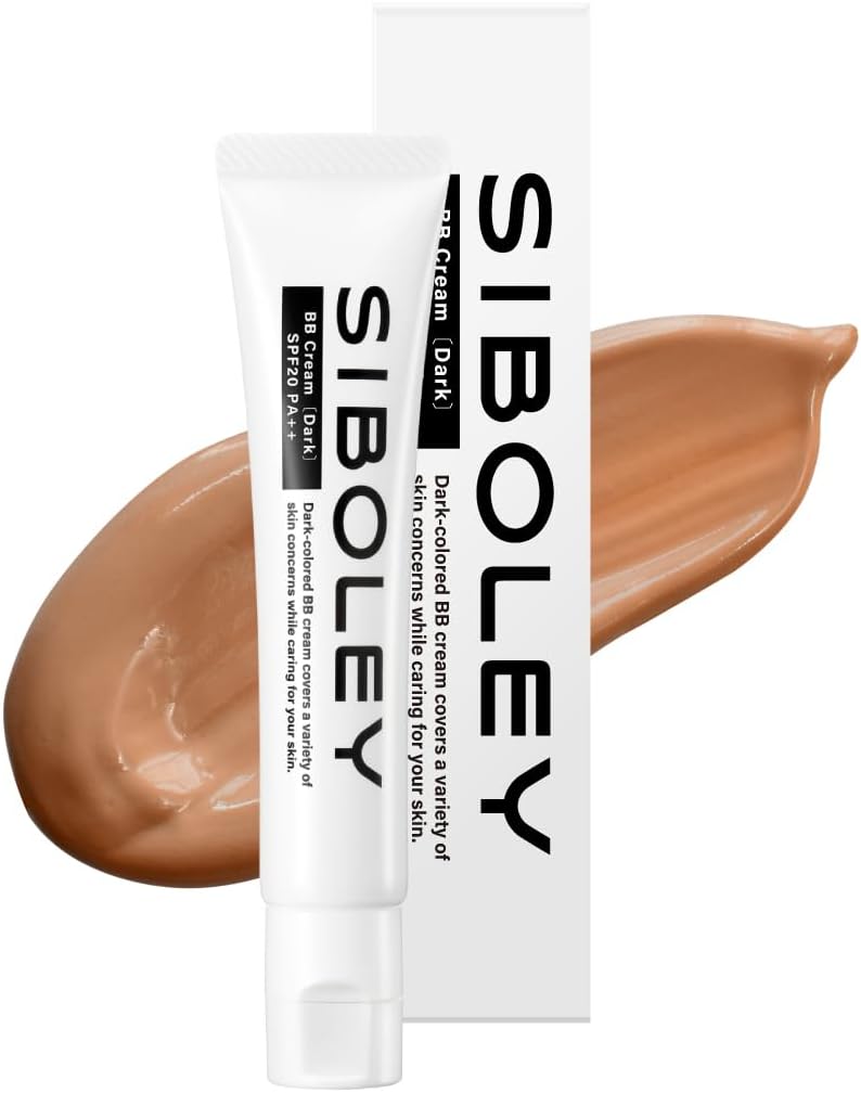BB Cream Dark Men's 1.1 oz (30 g) SPF20 PA++ (Color: Black, Sports, Wheat Skin, Acne, Blue Beard, Foundation, Made in Japan, Dark Men's) [SIBOLEY CHEVROLET ]