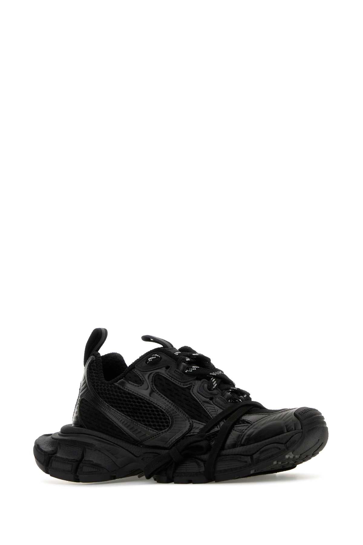Balenciaga バレンシアガブラックメッシュとゴム3 Xl スニーカー - Image 1