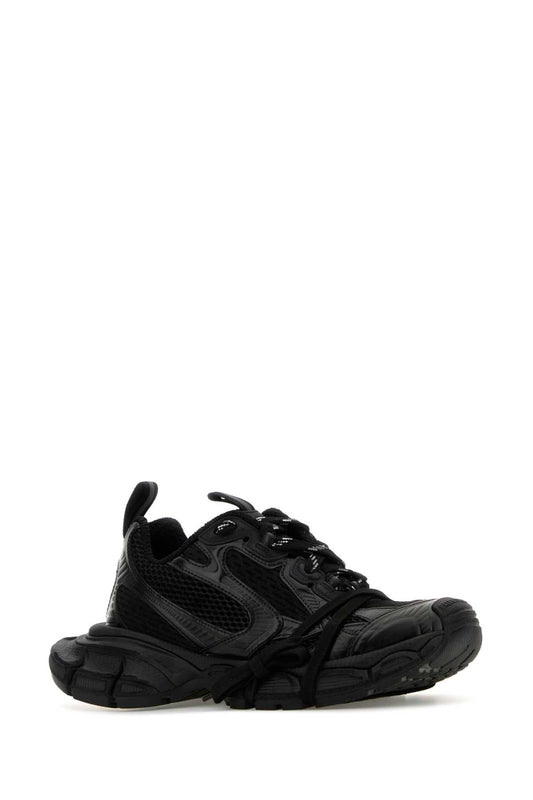 Balenciaga バレンシアガブラックメッシュとゴム3 Xl スニーカー - Image 1