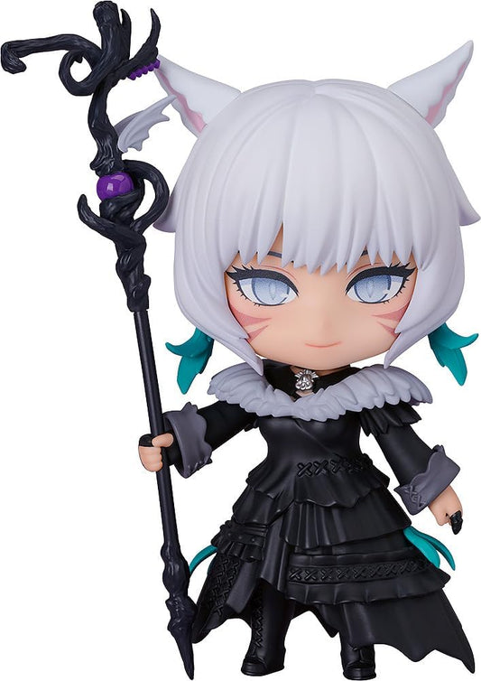 Good Smile Company Final Fantasy XIV, Nendoroid Ya Sutra, Plastic, Pre-Painted Action Figure, Non-Scale, Includes Exclusive Stand, Total Height Approx. 3.9 inches (100 mm)