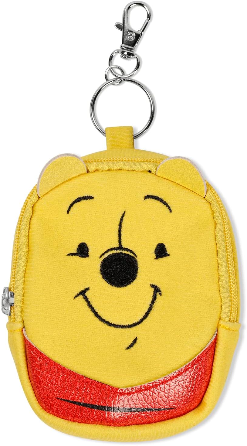 DISNEY Winnie the Pooh Mini Backpack Keyring Yellow and Red Red Yellow Black One Size Modern