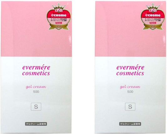 [Set] Evamer Gel Cream, 17.6 oz (500 g) (S), Refill Set of 2