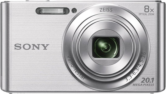 Sony DSC-W830 Compact Digital Camera Cyber-shot DSC-W830 Silver Optical Zoom 8x (25-200mm) Compact Body DSC-W830