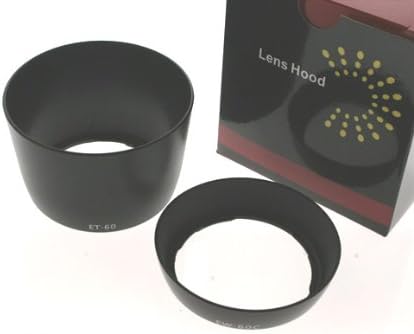 ZEROPORT JAPAN KOUEI レンズフード ダブルズーム用 CANON ET-60+EW-60 互換品 2個セット ZPJ KOUEI EW60C ET60 2SET