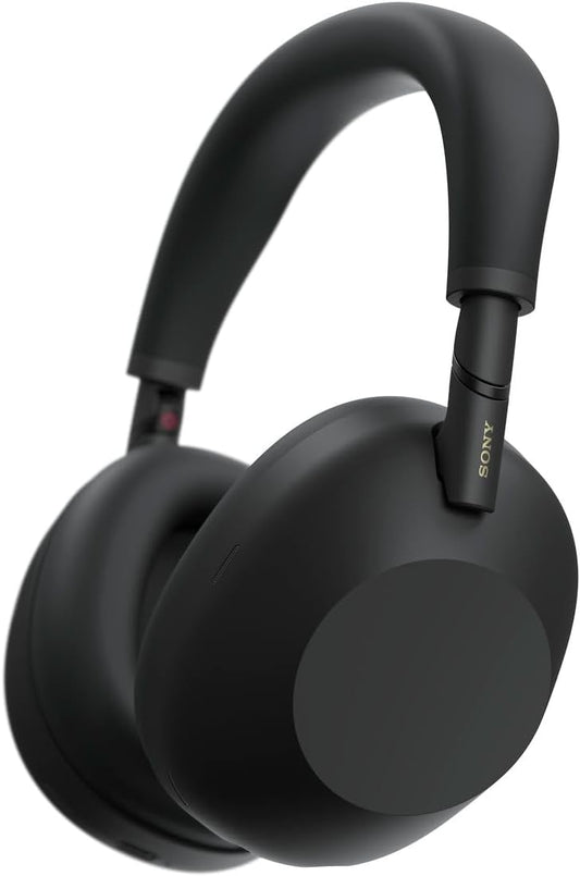 Sony WH-1000XM6 Black: Wireless Headphones World Class Noise Cancelling Bluetooth Long Battery Foldable Outsound Capture Headphones