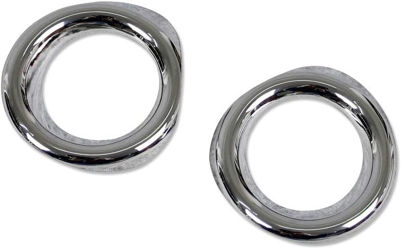 RUIQ Toyota Corolla Sport 210 Series (2018 and newer present) Exterior Chrome Plated Front Fog Lamp Ring Garnish Designed for Toyota Corolla Sport