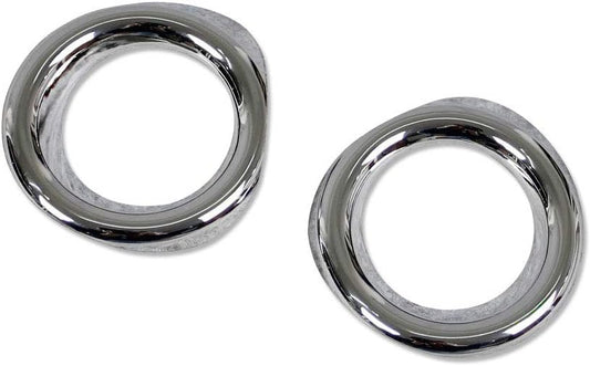 RUIQ Toyota Corolla Sport 210 Series (2018 and newer present) Exterior Chrome Plated Front Fog Lamp Ring Garnish Designed for Toyota Corolla Sport